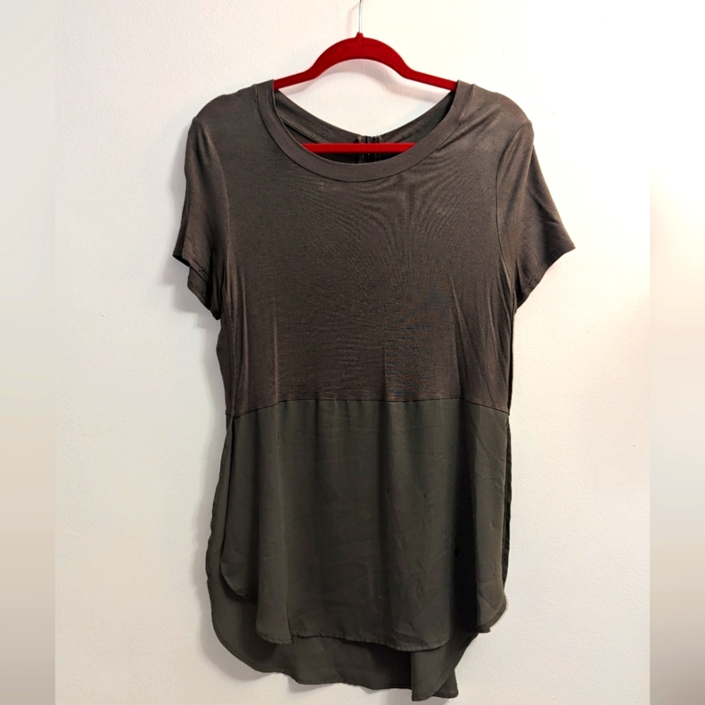 Green blouse